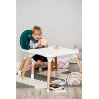 Стульчик для кормления Caretero TUVA DARK GREEN